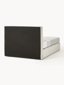 Camas Continentales|Camas></noscript>Westwing Collection Cama continental Oberon Tejido fino beige claro