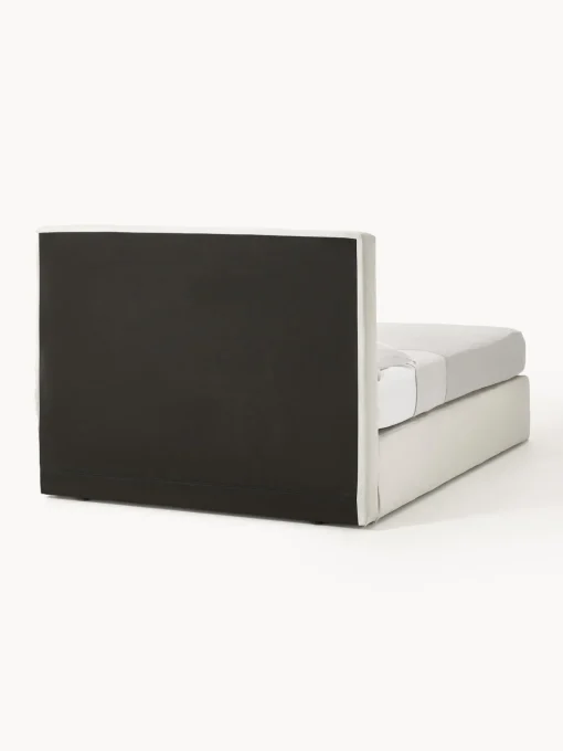 Camas Continentales|Camas>Westwing Collection Cama continental Oberon Tejido fino beige claro