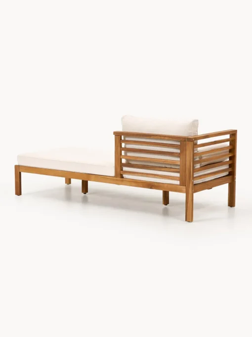 Best Cama de jardín de madera de acacia Bo Tumbonas|Muebles De Jardín
