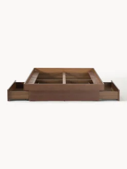 Online Cama de madera con cajones Sato Estructuras De Cama|Camas