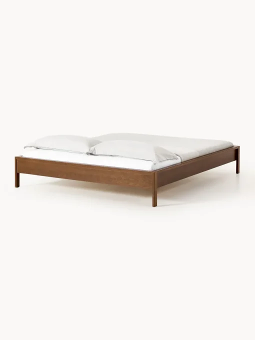 Estructuras De Cama|Camas>Westwing Collection Cama de madera Tammy Madera de nogal