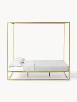 Cama de metal con dosel Belle Estructuras De Cama|Camas