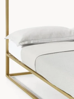 Cama de metal con dosel Belle Estructuras De Cama|Camas