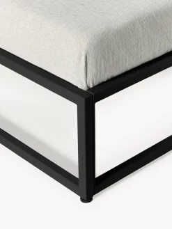 Estructuras De Cama|Camas></noscript>Westwing Collection Cama de metal Neptun Negro