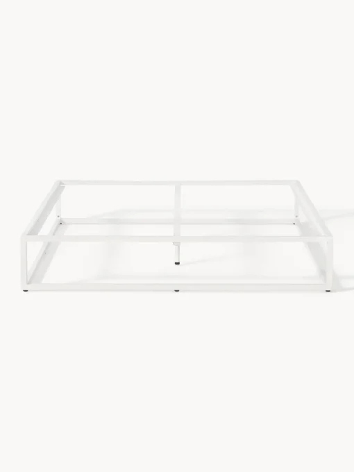 Estructuras De Cama|Camas>Westwing Collection Cama de metal Neptun Blanco