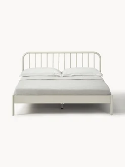 Estructuras De Cama|Camas></noscript>Westwing Collection Cama de metal Sanna Beige claro