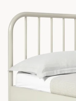 Estructuras De Cama|Camas></noscript>Westwing Collection Cama de metal Sanna Beige claro