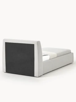Camas Individuales|Camas Tapizadas></noscript>Westwing Collection Cama individual Cloud Tejido fino greige