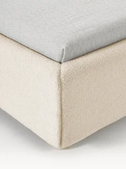 Camas Individuales|Camas Tapizadas></noscript>Westwing Collection Cama individual de borreguillo Ebba Borreguillo beige