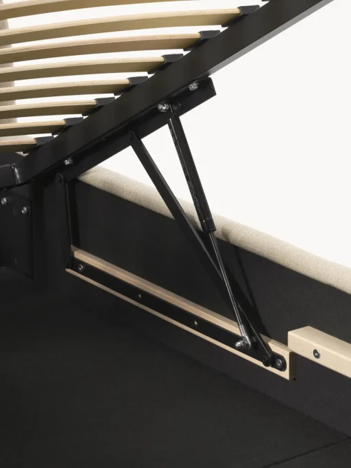 Discount Cama individual Ebba, con espacio de almacenamiento Camas Individuales|Camas Tapizadas