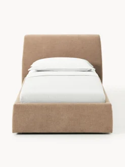 New Cama individual tapizada con espacio de almacenamiento Cloud Camas Individuales|Camas Tapizadas