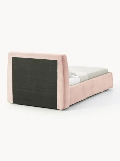 Camas Individuales|Camas Tapizadas></noscript>Westwing Collection Cama individual tapizada con espacio de almacenamiento Cloud Tejido melocotón
