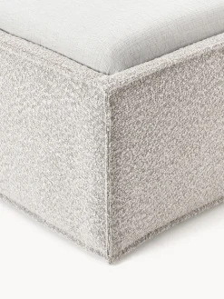 Camas Individuales|Camas Tapizadas></noscript>Westwing Collection Cama individual tapizada en tejido bouclé Dream Bouclé taupe