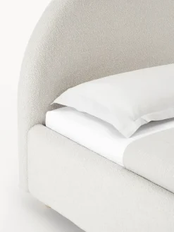 Discount Cama individualde borreguillo Ebba, con espacio de almacenamiento Camas Individuales|Camas Tapizadas