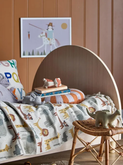 Discount Cama infantil con soporte lateral extraíble Charli, 90 x 200 cm Niños Decoración Infantil|Camas Infantiles