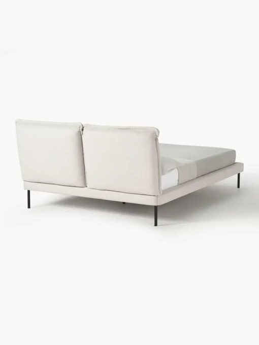 Camas Tapizadas|Camas>Westwing Collection Cama tapizada Amelia Tejido fino beige claro