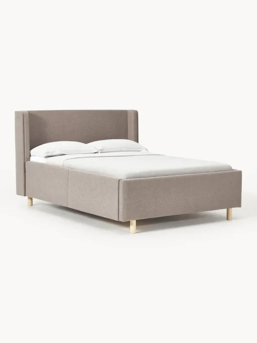 Cama tapizada con espacio de almacenamiento Arche Camas Tapizadas|Camas