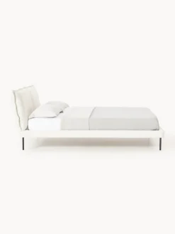 New Cama tapizada de borreguillo bouclé Amelia Camas Tapizadas|Camas
