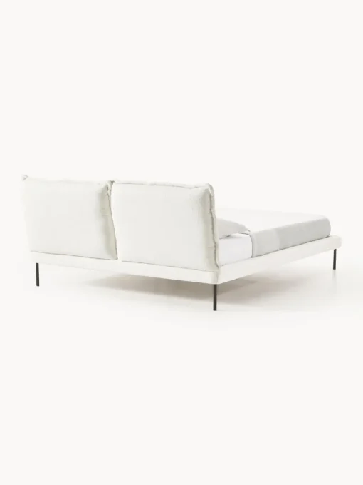 New Cama tapizada de borreguillo bouclé Amelia Camas Tapizadas|Camas
