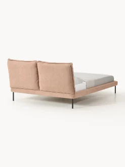 Best Cama tapizada de borreguillo bouclé Amelia Camas Tapizadas|Camas