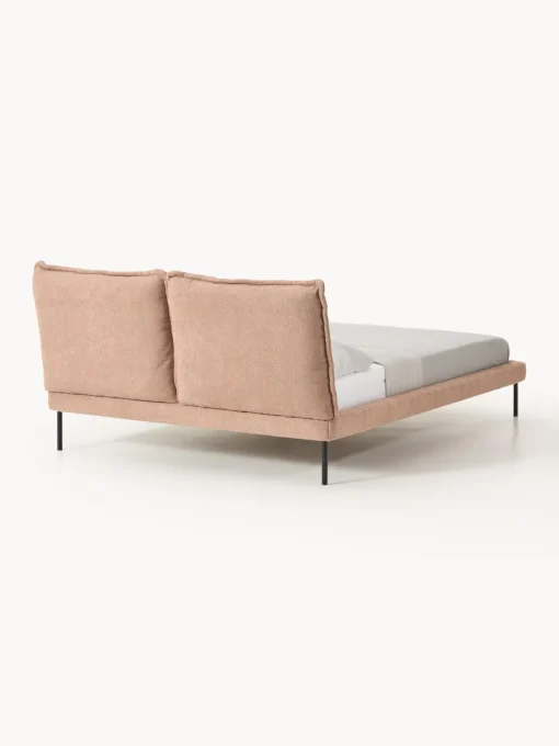 Best Cama tapizada de borreguillo bouclé Amelia Camas Tapizadas|Camas