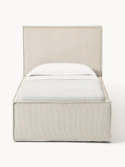 Hot Cama tapizada de pana Dream Camas Individuales|Camas Tapizadas