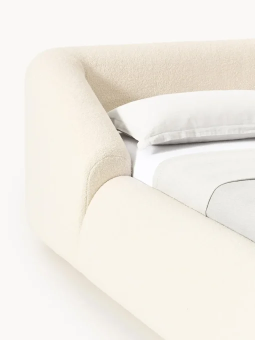 Online Cama tapizada en borreguillo Sofia Camas Tapizadas|Camas