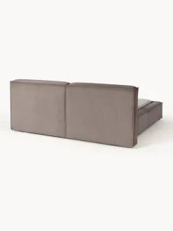 Online Cama tapizada en pana Lennon, con espacio de almacenamiento Camas Tapizadas|Camas