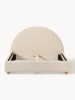 Best Cama tapizada en tejido bouclé Ebba Camas Tapizadas|Camas