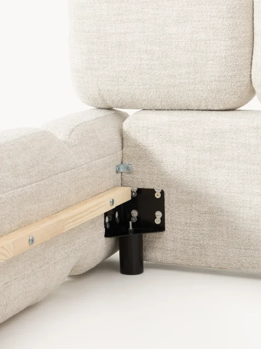 New Cama tapizada en tejido bouclé Tayla Camas Tapizadas|Camas