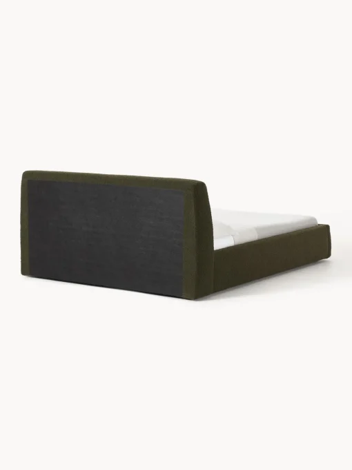 Sale Cama tapizada en tejido bouclé con espacio de almacenaje Cloud Camas Tapizadas|Camas