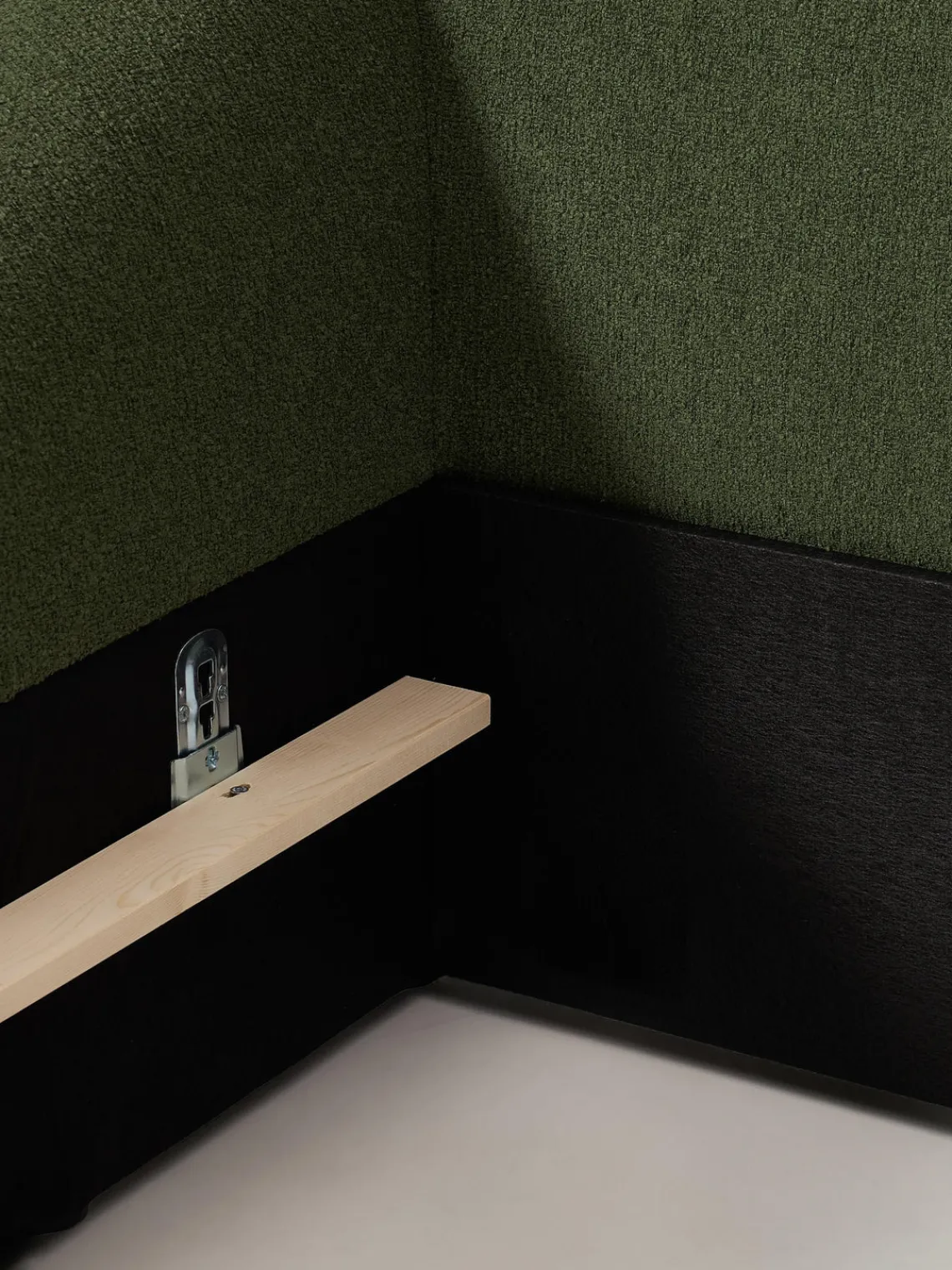 Clearance Cama tapizada en tejido bouclé Sofia Camas Tapizadas|Camas