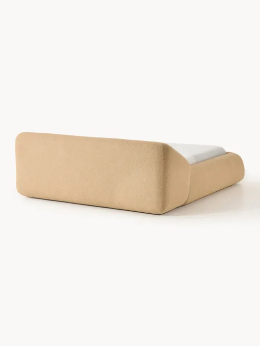Online Cama tapizada en tejido bouclé Sofia Camas Tapizadas|Camas