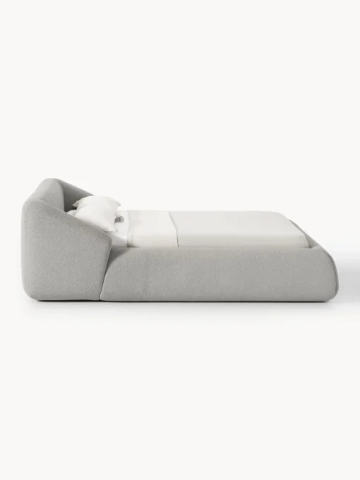 Cama tapizada en tejido bouclé Sofia Camas Tapizadas|Camas