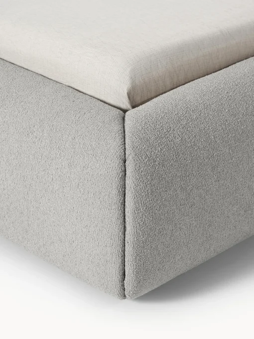 Cama tapizada en tejido bouclé Sofia Camas Tapizadas|Camas