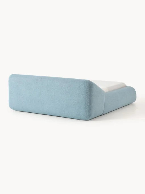 Clearance Cama tapizada en tejido bouclé Sofia Camas Tapizadas|Camas