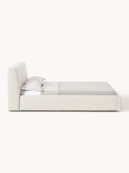 Discount Cama tapizada en tejido bouclé Cloud Camas Tapizadas|Camas