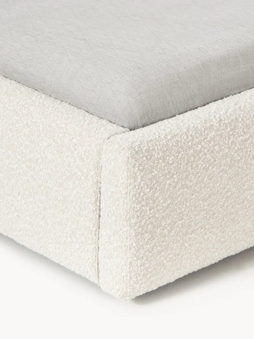 Discount Cama tapizada en tejido bouclé Cloud Camas Tapizadas|Camas