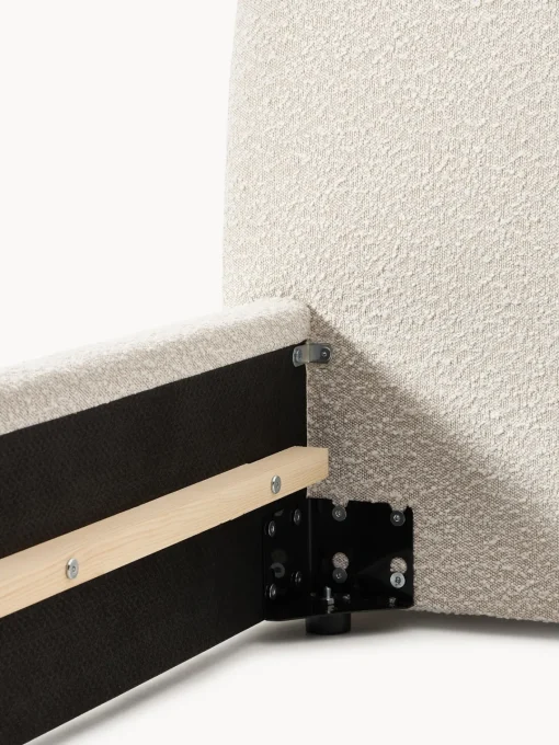 Discount Cama tapizada en tejido bouclé Cloud Camas Tapizadas|Camas