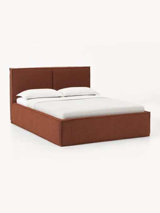 Discount Cama tapizada en tejido bouclé Dream Camas Tapizadas|Camas