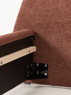 Camas Tapizadas|Camas></noscript>Westwing Collection Cama tapizada en tejido bouclé Gary Bouclé rojo óxido