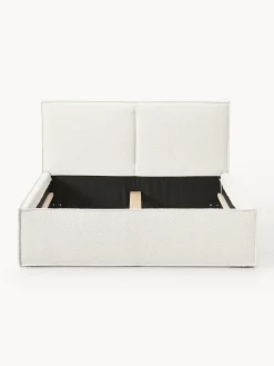 Clearance Cama tapizada en tejido bouclé Dream Camas Tapizadas|Camas