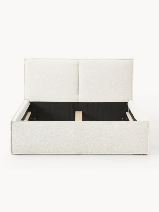 Clearance Cama tapizada en tejido bouclé Dream Camas Tapizadas|Camas