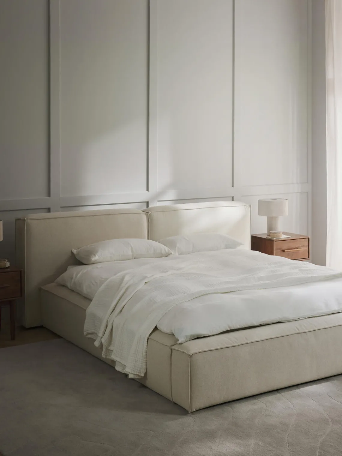 Cama tapizada Lennon Camas Tapizadas|Camas