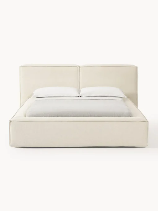 Discount Cama tapizada Lennon, con espacio de almacenamiento Camas Tapizadas|Camas