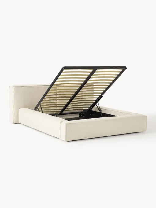 Discount Cama tapizada Lennon, con espacio de almacenamiento Camas Tapizadas|Camas