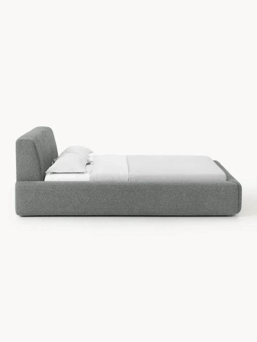 New Cama tapizada Melva, con espacio de almacenamiento Camas Tapizadas|Camas