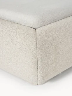 Discount Cama tapizada redondeada en tejido bouclé Alba Camas Tapizadas|Camas