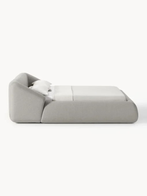 Camas Tapizadas|Camas>Westwing Collection Cama tapizada Sofia Tejido gris