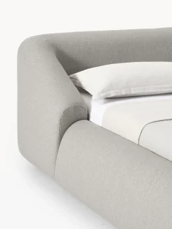 Camas Tapizadas|Camas></noscript>Westwing Collection Cama tapizada Sofia Tejido gris